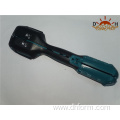 Two color plastic injection molded power tool handles